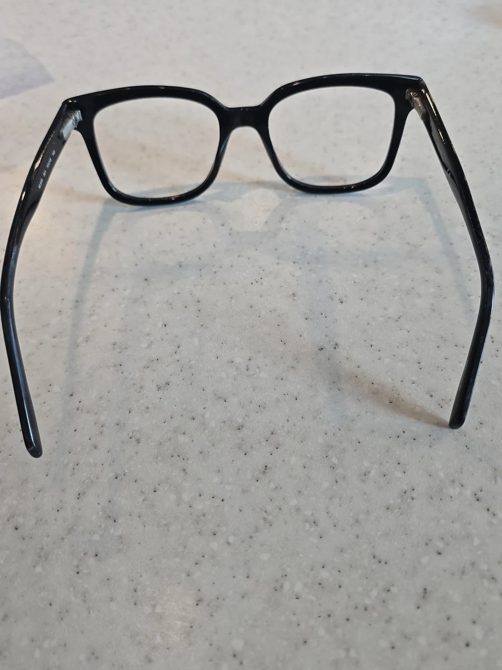 Karl Lagerfeld KL978 001 Black Oversized Square Eyeglass Frames 53-19-140